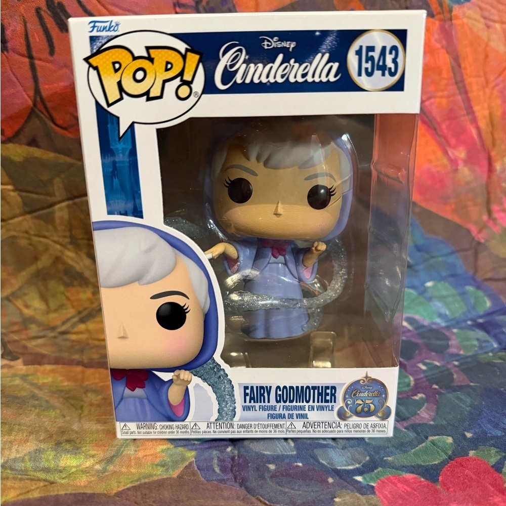 Funko Pop! Cinderella Fairy Godmother 75th Anniversary 1543